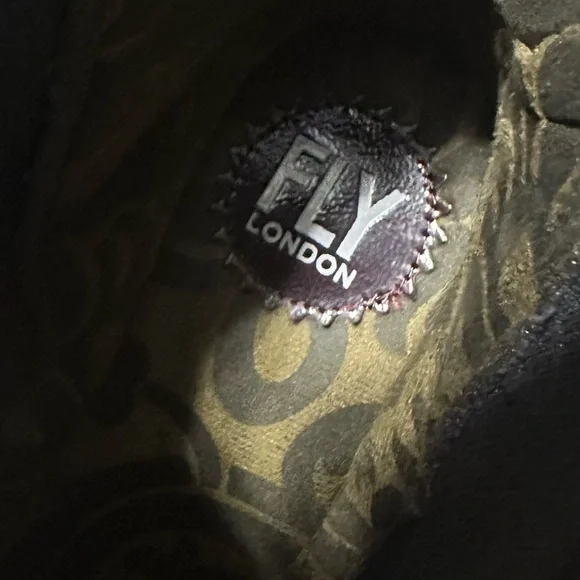 Fly London Yoss Wedge Boots - Picture 9 of 10